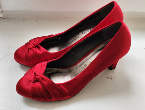 Stephan damen pumps rot - pumps, stoff