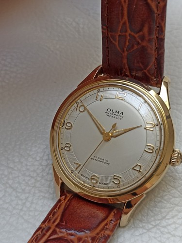 Olma automatic incabloc - automatic, herren