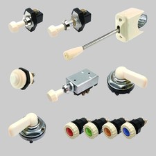 Kfz-Oldtimerschalter "Ivory" -