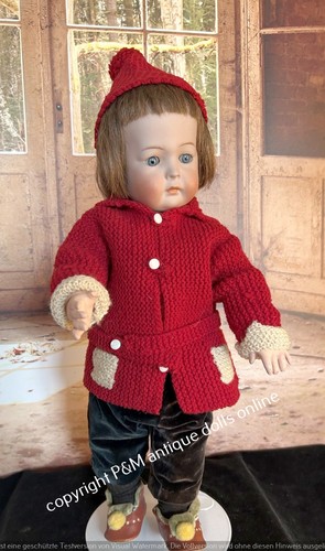 Antiker porzellankopfpuppe - antiker,