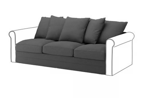 Ikea gronlid bezug für - bezug, 3er