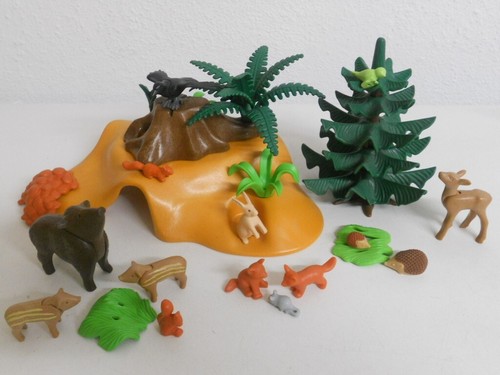 Tiere wald mit fuchs - tiere,