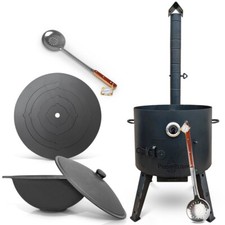 Feuerofen Ø 49 cm 2 mm Stahl