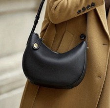 Hobo Bag Schwarz Leder