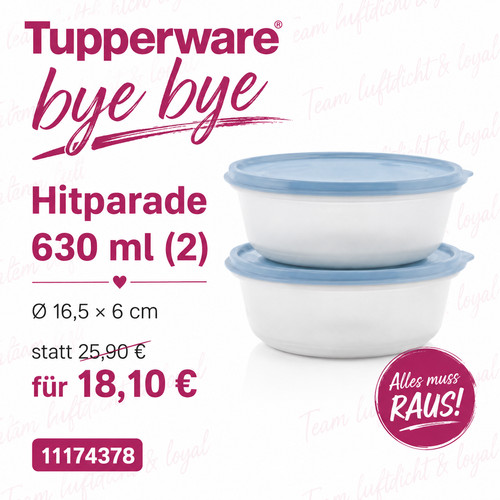 Tupperware große hitparade - große,