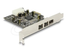 DELOCK Firewire A  2 X B PCI-E Controller 1394  2 + 1 Ports 89153 Video Camcorde
