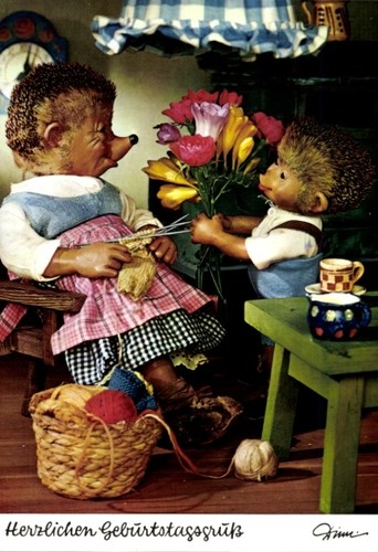 Mecki der igel - igel,, herzlichen