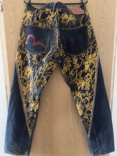 Evisu vintage jeans backprint - vintage,