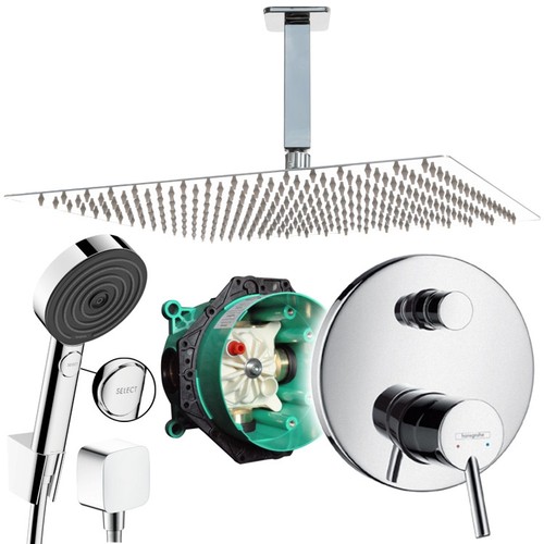 Unterputz duschsystem mit - unterputz,