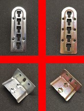 Bettbeschlag Blech 4-fach höheneinstellbar oder Bettwinkel Hettich- AUSWAHL