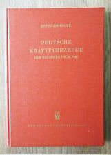 Roediger Deutsche Kraftfahrzeuge nach 1945 DKW NSU IFA EMW Zündapp Daimler 1955