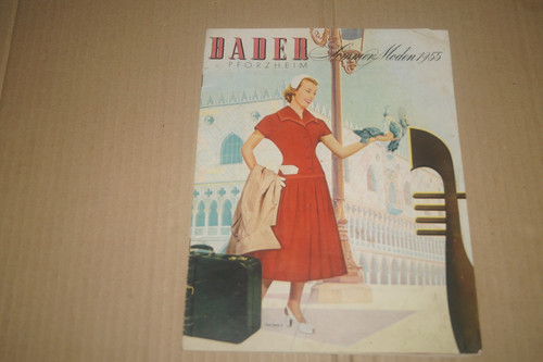 Bader sommer moden 1955 - -,