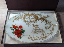 RUBIN HOCHZEITSTAG GLAS 40