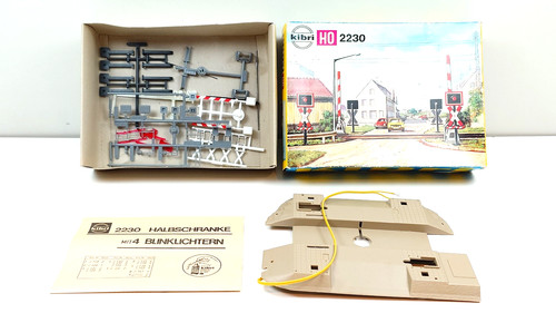 Kibri bahnübergang bausatz - bahnübergang, h0