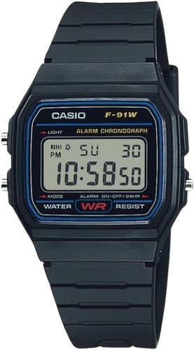 Casio uhr 91w - f-91w, herren