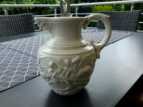 Antiker krug sarreguemines - krug,