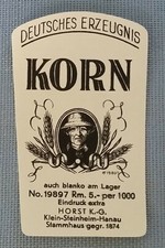 altes Schnapsetikett