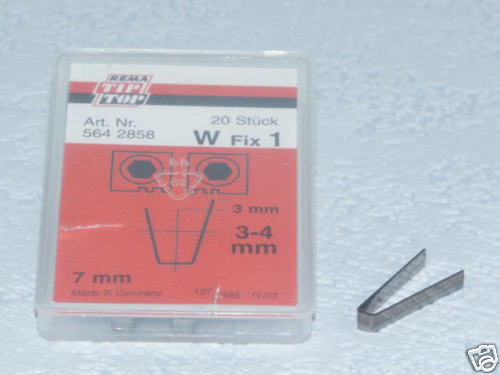 20x nachschneidmesser fix - nachschneidmesser, 1