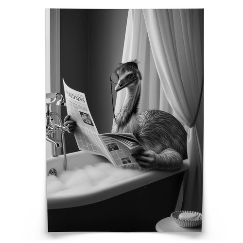 Muralo poster für - für, badezimmer