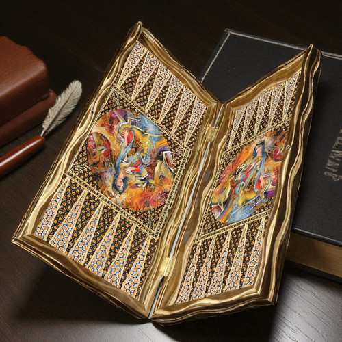 Backgammon set handgefertigtes - set,