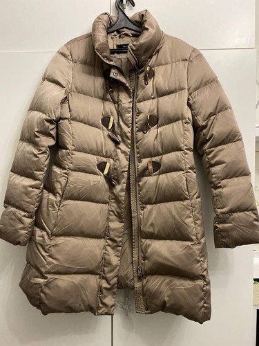 Women hallhuber coat beige - coat, 40