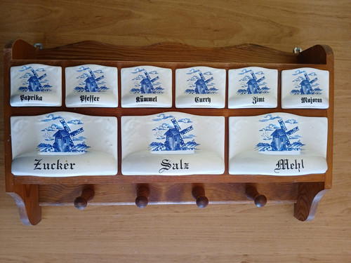 Gewürzregal antik