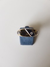 Herren Ring Weiß/ Gelb 750