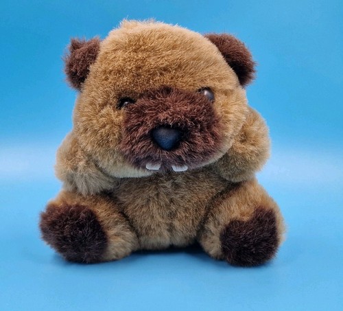 Vintage biber stofftier - biber,