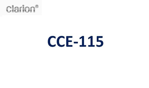 Clarion cce 115 neu - cce-115,