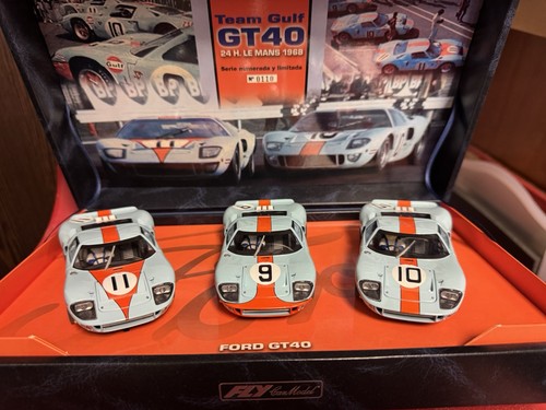 Fly slotcar gulf edition ford - gulf,