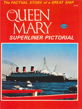 RMS QUEEN MARY – Superliner Pictorial / Vintage Broschüre / Sammlerheft englisch