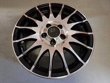 DBV Florida Felge 6x15 5x100 Et38 Schwarz Frontpoliert KBA47621  NEU!!  A1963