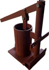 Brikettpresse Briketts ✅manuelle Presse Papier Stroh Karton Brikket Maschine Ruf