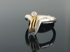 unusual brilliant design ring