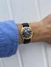 OMEGA PIE PAN Cal: 505 Constellation Chronometer 18ct Karat Gold Uhr 1960s