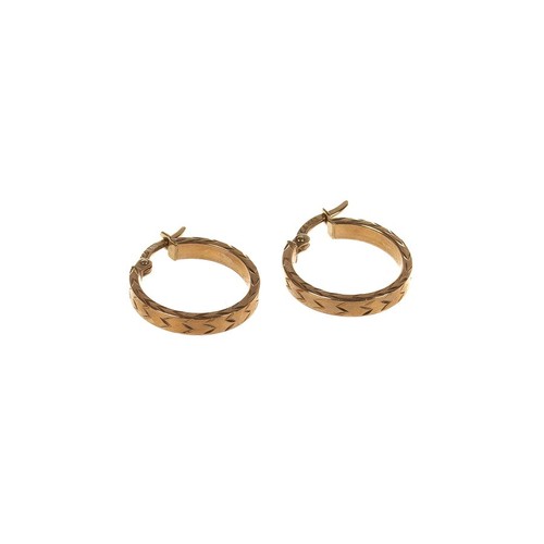 Kleine vintage creolen gold - kleine,