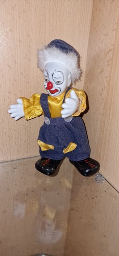 Clown puppe porzellan kopf - puppe,