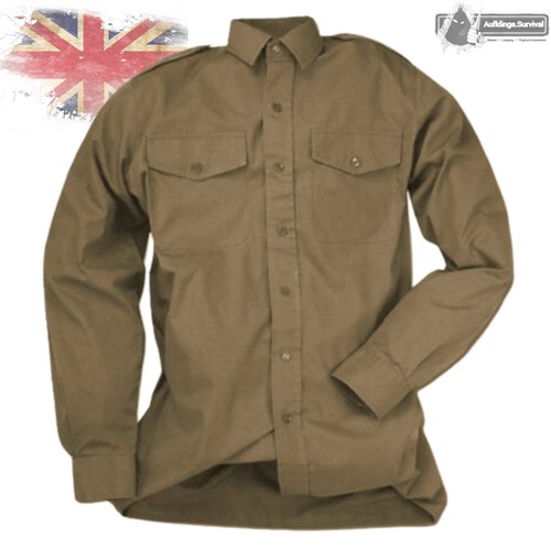 Original khaki langarmhemd - khaki,