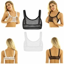 Damen netz oberteil bustier - damen,