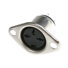 REAN 3pol DIN Einbaubuchse