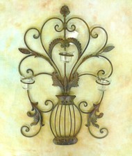 Wandkerzenhalter Windlicht