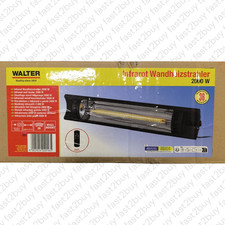 WALTER Wandheizstrahler B-Ware , Fernbedienung, Balkon Heizstrahler 2000W