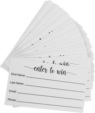 100Stücke Verlosungskarten