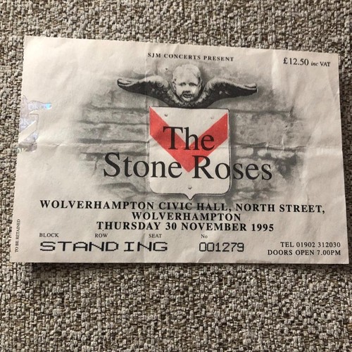 Stone roses ticket - stone,
