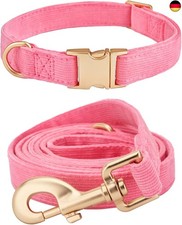Hundehalsband und Leine Set