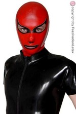 Latex Maske "Cat" für IHN -