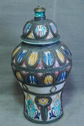 Vase bodenvase keramikvase fez - keramikvase,