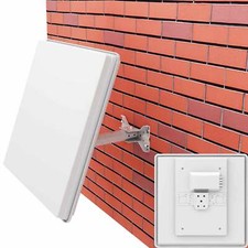 Selfsat H50D4 Quad Flachantenne 4 Teilnehmer Sat Antenne HDTV Flach H 50 D 4 NEU