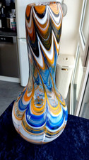 Große Glas Vase -