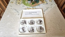 Bergbau  6 Fürstenberg Teller   Alter Bergbau vom  Eschweiler Bergwerks - Verein